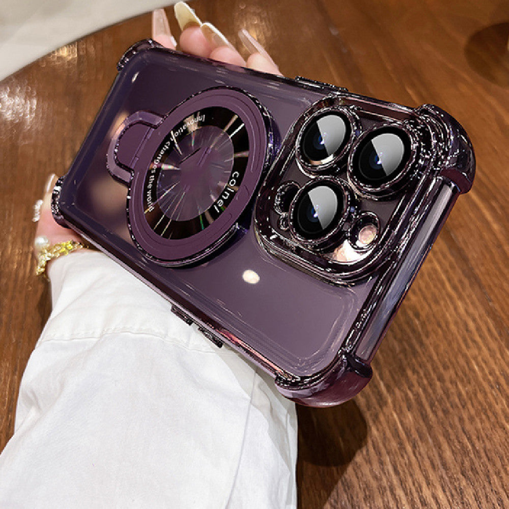 Transparente Handyhülle mit Magnet