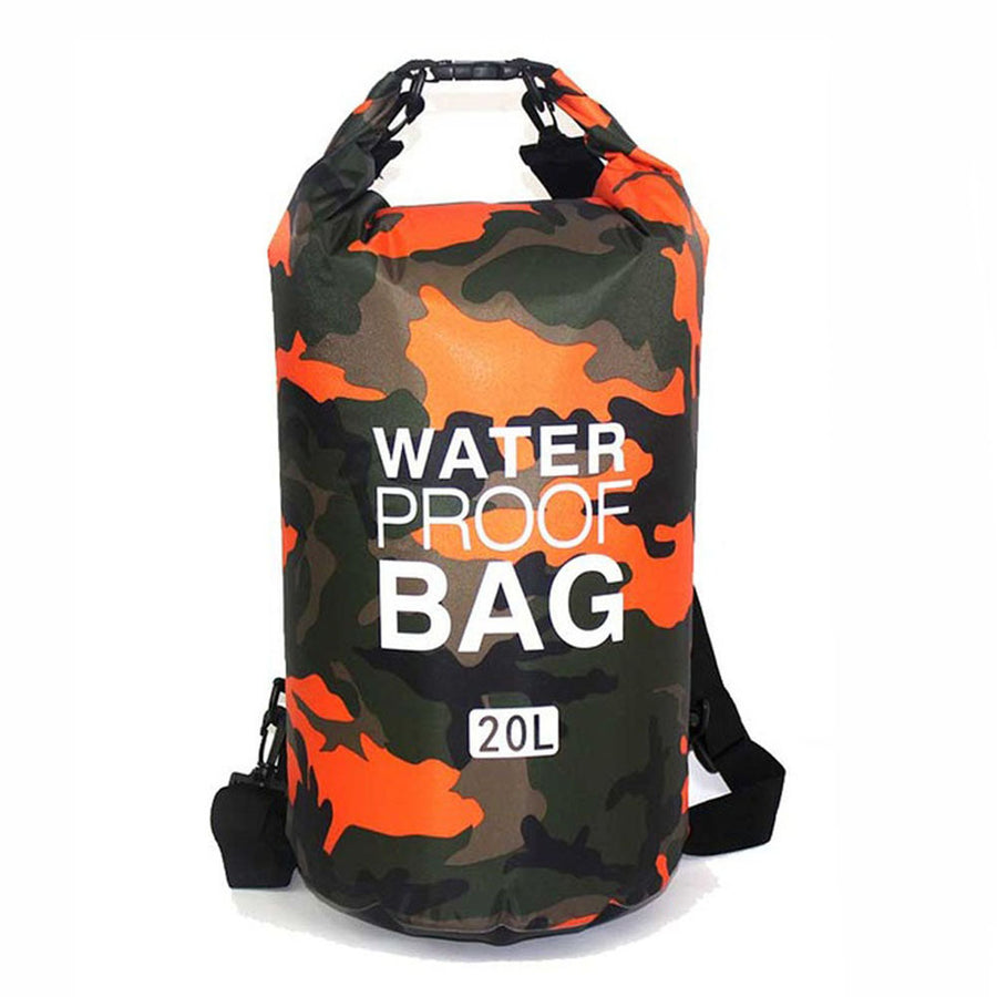 "Multifunktionale Wasserdichte Tasche, Leicht & Tragbar, Camouflage Polyester PVC, Outdoor Survival, Verschiedene Größen"