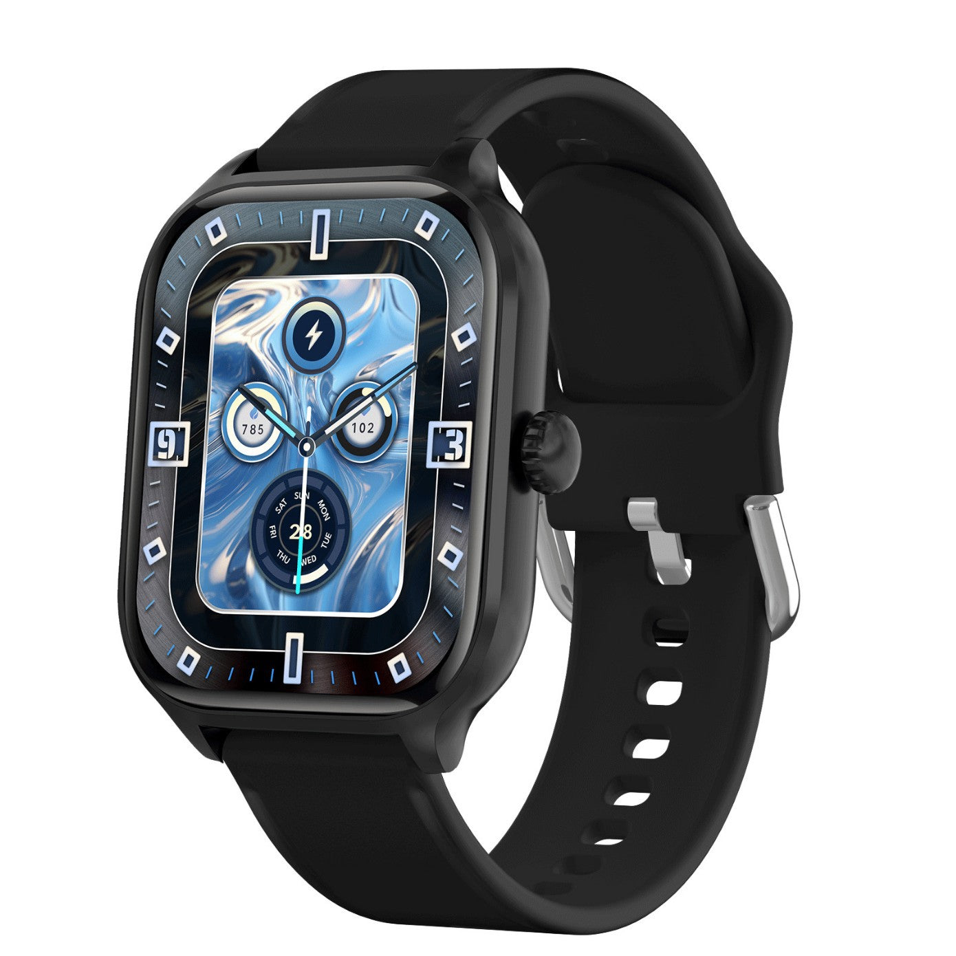 "Multifunktions-X46 Smartwatch mit drahtloser Anruffunktion - Wasserdicht, Herzfrequenz- und Schlafüberwachung, Bluetooth, Selfie-Steuerung"