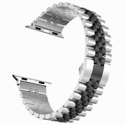 Eleganter Metallarmband mit 5 Perlen