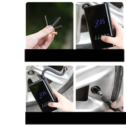 "Kompakter Digitaler Auto-Luftkompressor - Drahtlos, Tragbar & Smart mit Hochleistungs-USB-Aufladung"