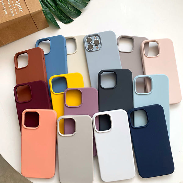 "All-Inclusive Handyhülle aus flüssigem Silikon mit 16 Linsen - Hitzeableitend, Anti-Verschleiß, Sturzsicher, Fingerabdruckresistent - Für Apple Modelle"