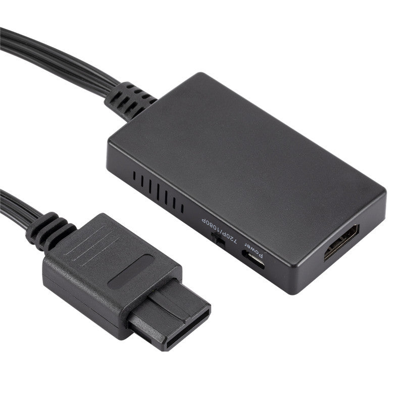 "HD-HDMI-Konverterkabel für N64, GameCube, SNES | Plug-and-Play, tragbar & flexibel | Hochpräzise Signalverarbeitung"