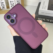 "JD Magnetische Matte Handyhülle - Rundum-Schutz, Sturzsicher, Anti-Fingerabdruck, Kompatibel mit iPhone Modellen"