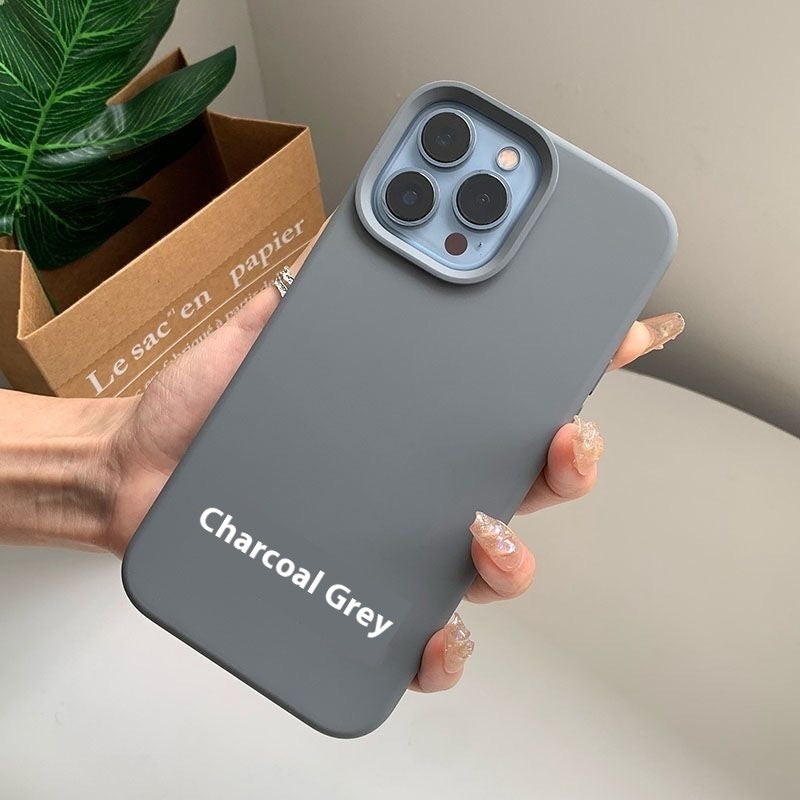 "All-Inclusive Handyhülle aus flüssigem Silikon mit 16 Linsen - Hitzeableitend, Anti-Verschleiß, Sturzsicher, Fingerabdruckresistent - Für Apple Modelle"
