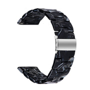 "Vielseitiges Resin Armband für Smartwatches - Kompatibel mit Samsung und Non-Samsung Marken in Vielfältigen Farben"