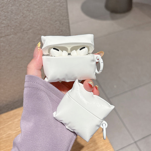 "Kreatives Cartoon-Kissen AirPods Pro Bluetooth Ohrhörer Case - Schützende Silikonhülle für alle Modelle"