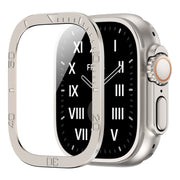 "Schwarze Digitale Uhr 49mm mit Metallrahmen - Stylisch & Robust"