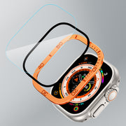 "Schwarze Digitale Uhr 49mm mit Metallrahmen - Stylisch & Robust"