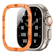 "Schwarze Digitale Uhr 49mm mit Metallrahmen - Stylisch & Robust"