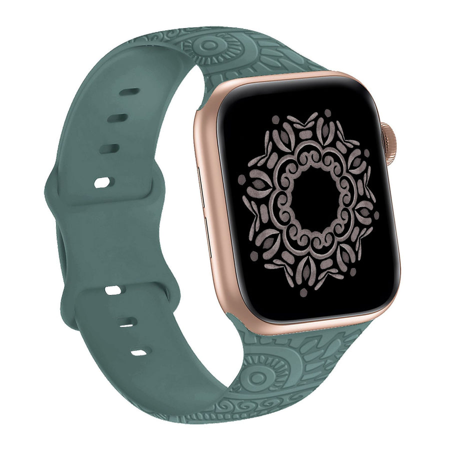 "Modisches  Apple Smartwatch Armband für 38/42/44/45/49mm - Kompatibel mit allen Apple Modellen"