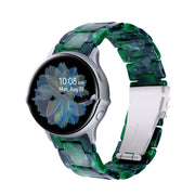 "Vielseitiges Resin Armband für Smartwatches - Kompatibel mit Samsung und Non-Samsung Marken in Vielfältigen Farben"