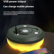 "Multifunktionale Aufladbare Campinglampe - Perfekt für Outdoor-Abenteuer und Sicherheit in der Nacht"