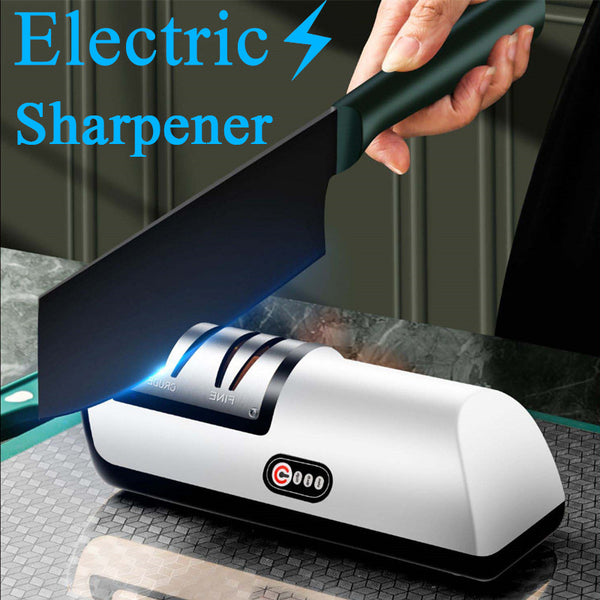 USB Wiederaufladbarer Elektrischer Messerschärfer – Automatisch & Einstellbar