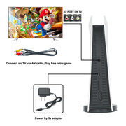 "Nostalgic Retro P5 Mini TV GS5: Kompakte Spielekonsole mit 620 vorinstallierten Spielen - Perfekt für Familienabende"