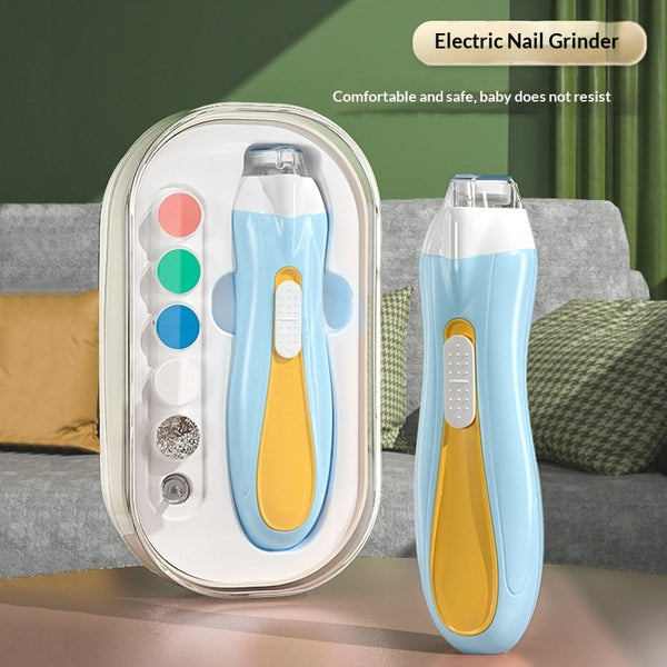 "Sicherer Baby Elektrischer Nagelschleifer - Wiederaufladbar, Tragbar und Benutzerfreundlich für Zuhause"