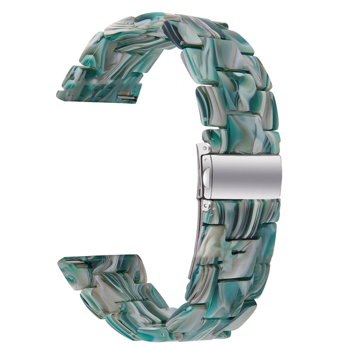"Vielseitiges Resin Armband für Smartwatches - Kompatibel mit Samsung und Non-Samsung Marken in Vielfältigen Farben"