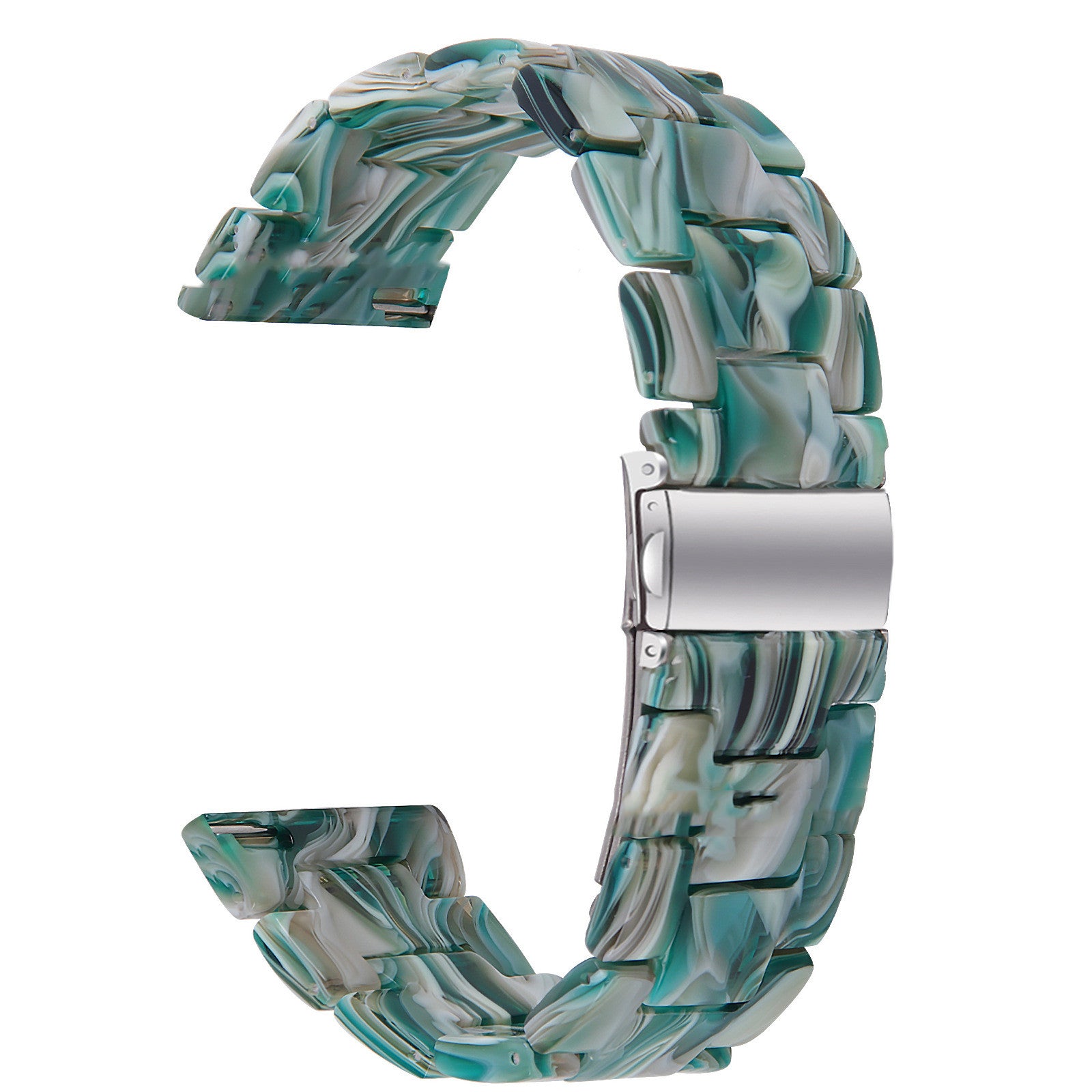 "Vielseitiges Resin Armband für Smartwatches - Kompatibel mit Samsung und Non-Samsung Marken in Vielfältigen Farben"