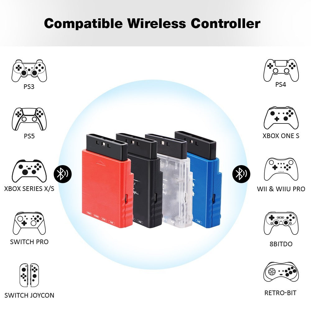 "RetroScaler BlueRetro: Kabelloser Spielecontroller-Adapter für Nintendo Switch - Verbindet Alte und Moderne Controller mit Unvergleichlicher Präzision"