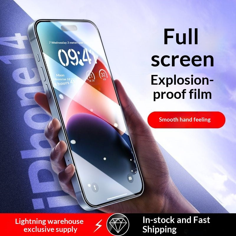 "Premium Gehärtetem Glas Displayschutz mit Sturz- und Privatsphäre-Schutz für alle Apple Modelle"