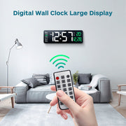 "Großformatige 16-Zoll LED-Digitaluhr mit Batteriebackup - Deutliche, kontrastreiche Anzeige für einfache Ablesung"