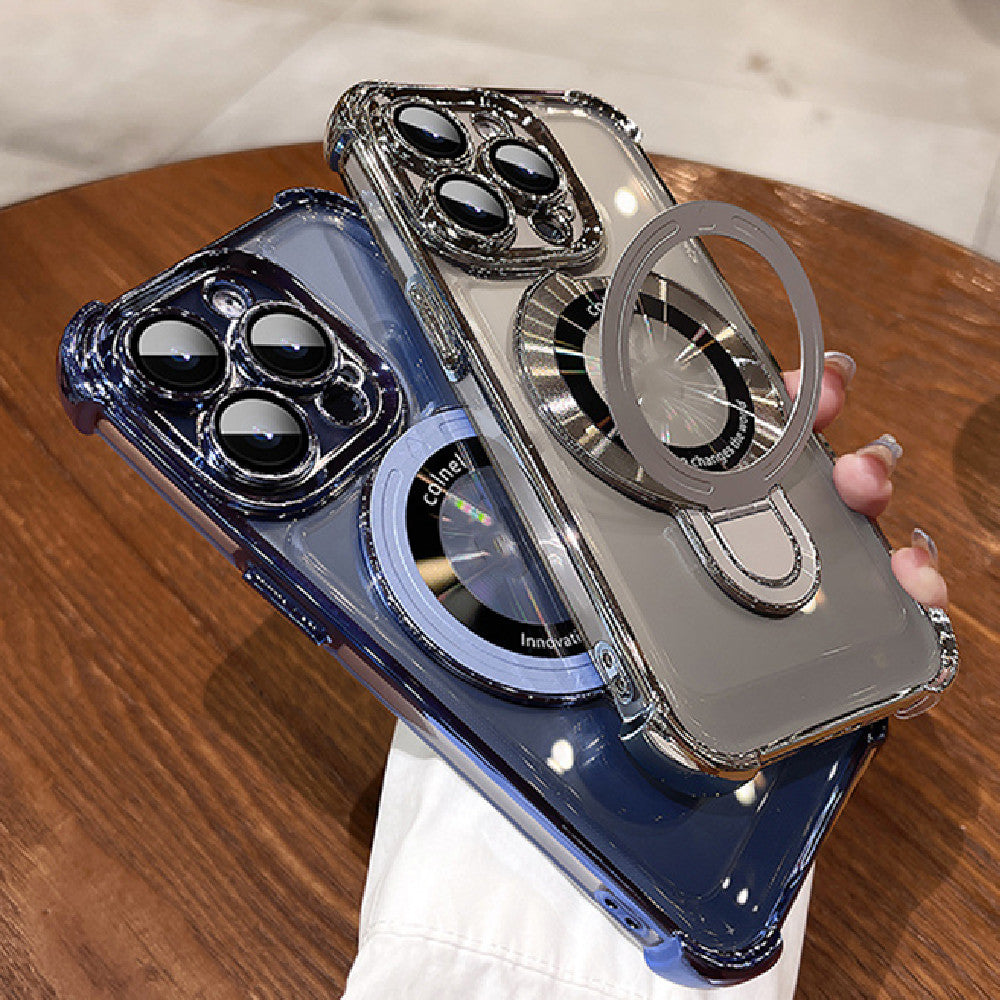 Transparente Handyhülle mit Magnet