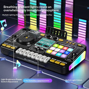 "Multifunktionale DJ-Musiklicht-Tastatur: Interaktives Spielzeug für sensorische Entwicklung, Hände-Auge-Koordination und Interessenpflege"