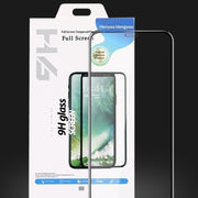 "Premium Vollbild Hartglas Handy Displayschutz für iPhone 14, 15, 16 - Stoßfest, Staubresistent & HD Klarheit"