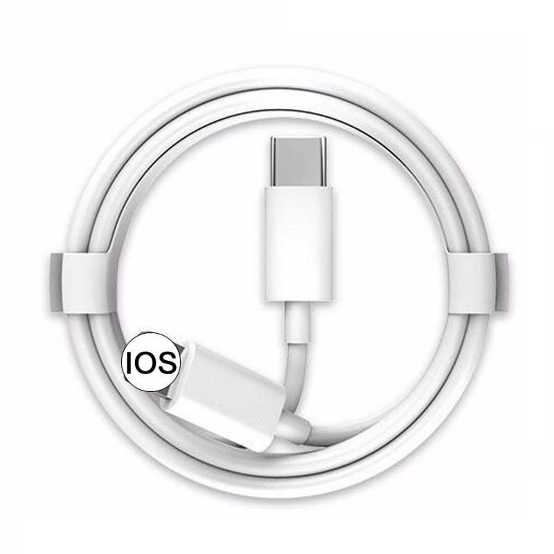 "Schnellladegerät Adapter mit Ladekabel: 20W, PD Protokoll, Kompatibel für EU & US"