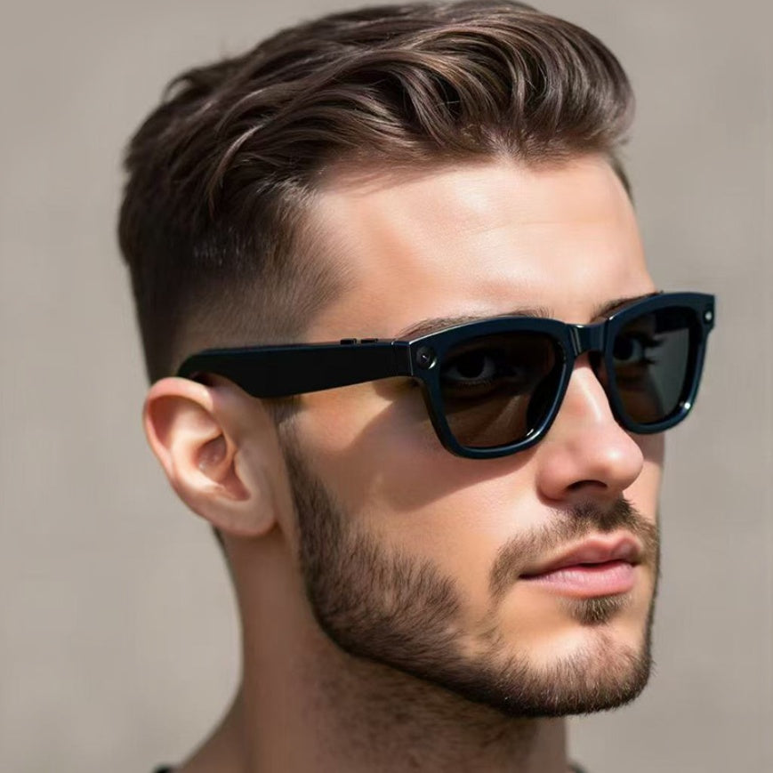 "M01 HD Kamera AI Übersetzung Intelligente Videobrille - Perfekt für klare Aufnahmen und sofortige Sprachübersetzungen"