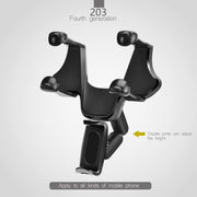 "Universeller Auto-Handyhalter: Sicher & Platzsparend - Ideal für Fahren und Navigation"