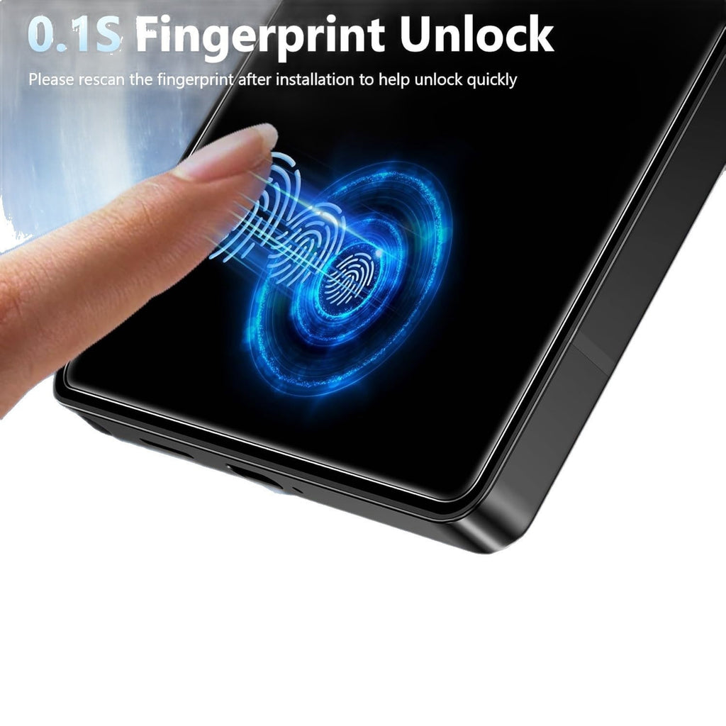 "Premium Gehärtetes Glas für Samsung S26 Serie - Volle Bildschirm-Privatsphäre, Anti-Spion, HD, Anti-Fingerabdruck - 1/2/3er Pack"