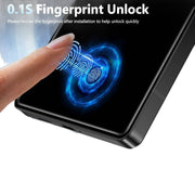 "Premium Gehärtetes Glas für Samsung S26 Serie - Volle Bildschirm-Privatsphäre, Anti-Spion, HD, Anti-Fingerabdruck - 1/2/3er Pack"
