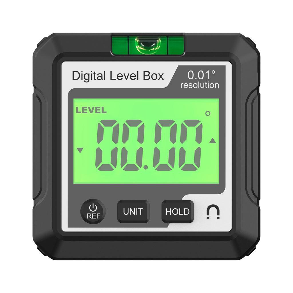 "Digitaler Elektronischer Winkelmesser Inclinometer mit LCD-Hintergrundbeleuchtung, Magnetbasis, Tragbar und Präzise - Multi-Messwerkzeug aus ABS-Kunststoff"