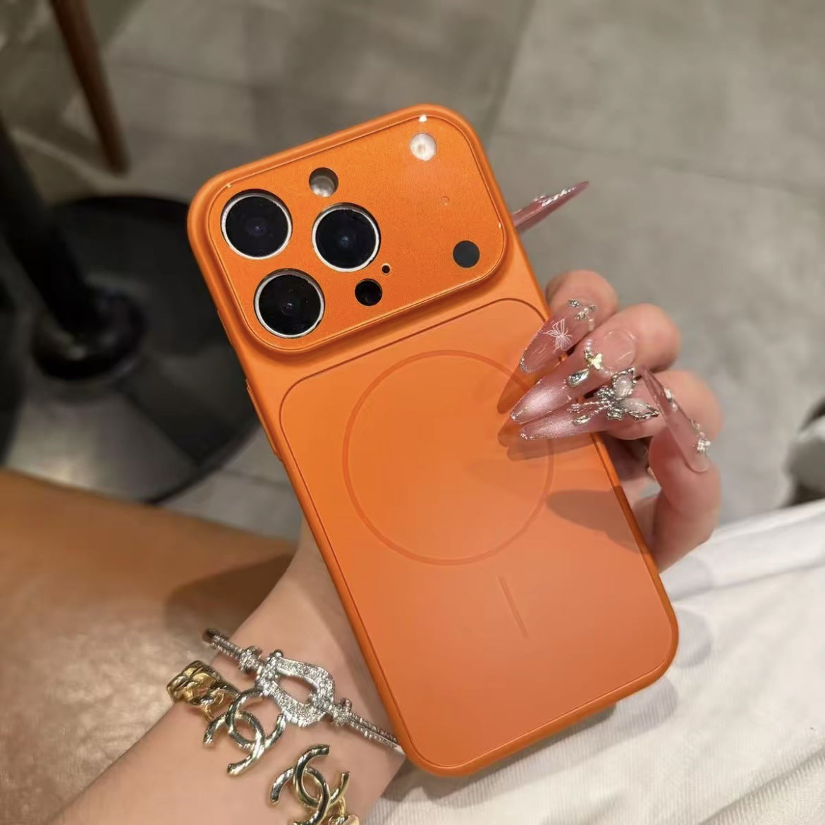 "All-Inclusive Magnetisches Handyhülle mit Nano Mattglas für iPhone 13/14/15/16/17 Pro Max - Stossfest, Anti-Fall, Anti-Fingerabdruck"