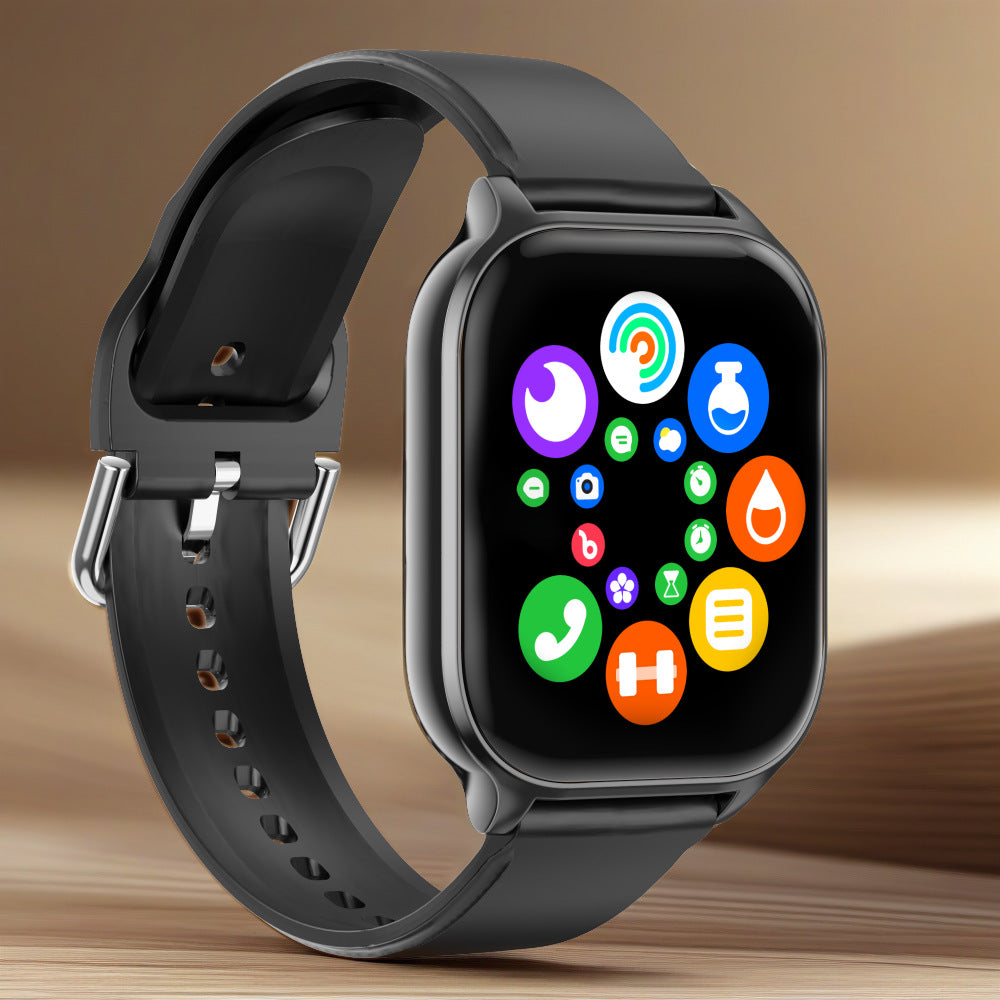 "Multifunktions-X46 Smartwatch mit drahtloser Anruffunktion - Wasserdicht, Herzfrequenz- und Schlafüberwachung, Bluetooth, Selfie-Steuerung"