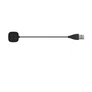 "Fitbit Versa3/Sense Magnetisches USB-Ladekabel - Schnellladung, Hohe Effizienz, Langlebig, 100cm Schwarz"