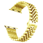 Eleganter Metallarmband mit 5 Perlen