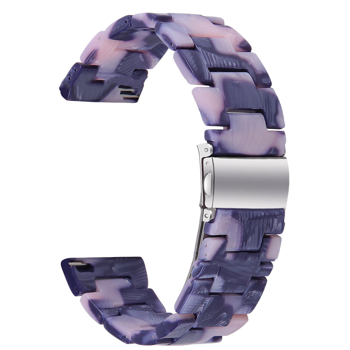 "Vielseitiges Resin Armband für Smartwatches - Kompatibel mit Samsung und Non-Samsung Marken in Vielfältigen Farben"