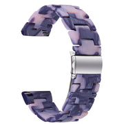 "Vielseitiges Resin Armband für Smartwatches - Kompatibel mit Samsung und Non-Samsung Marken in Vielfältigen Farben"