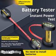"Digitaler Batterietester mit Anzeige: Kompakt und Tragbar für schnelle und zuverlässige Energiekontrolle"