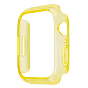 "Modischer Einfarbiger Uhrengehäuse Halbpackung - Kompatibel mit Apple Watch, in Verschiedenen Farben"