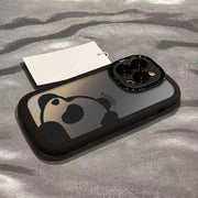 "Trendige Gradient Panda iPhone Hülle, Stoßfest, Anti-Fall & Kratzfest - Kompatibel mit allen iPhone Modellen"