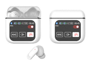 "Bluetooth Kabelloses Headset 54 mit ANC ENC Rauschunterdrückung - Lange Akkulaufzeit, Musikunterstützung, Digitales Display - Verschiedene Farben"