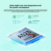 "8-Zoll HD Android 13 Tablet mit Acht-Kern-Prozessor, 4GB RAM, 64GB Speicher, Dual-Kamera & Bluetooth-Unterstützung - Grün"