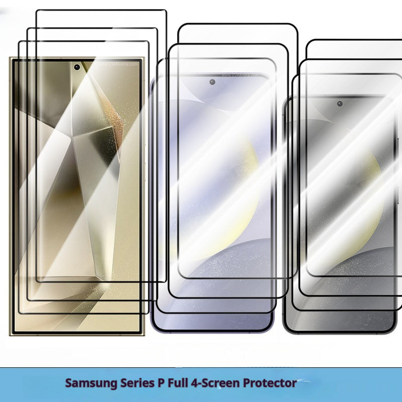 "HD Vollbild Anti-Peep Elektroplattiert Gehärtetes Glas Schutzfolie für Samsung Modelle, Staubdicht und Fingerabdruck-Resistent"
