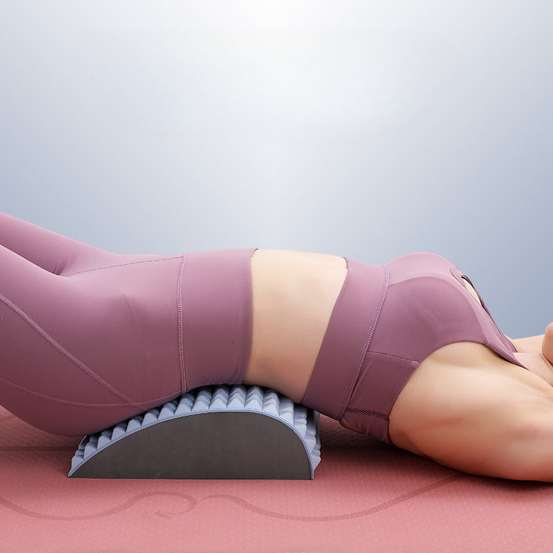 Rückenstreckkissen Nacken-Lendenwirbelstütze Massagegerät für Nacken, Taille, Rücken, Ischias, Bandscheibenvorfall, Schmerzlinderung, Massage, Entspannung