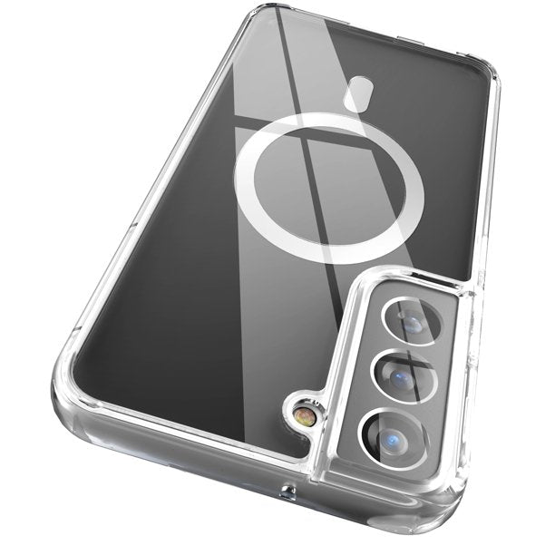 "Transparente Magnetische Handyhülle, Kompatibel mit MagSafe Ladegerät, Schutzcover aus TPU Material für Samsung"