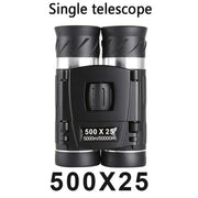 "500-25 HD Zoom Fernglas für Camping, Jagd & Outdoor-Sport - Wasserdicht, Faltbar & Kompakt mit BAK4-Prisma"