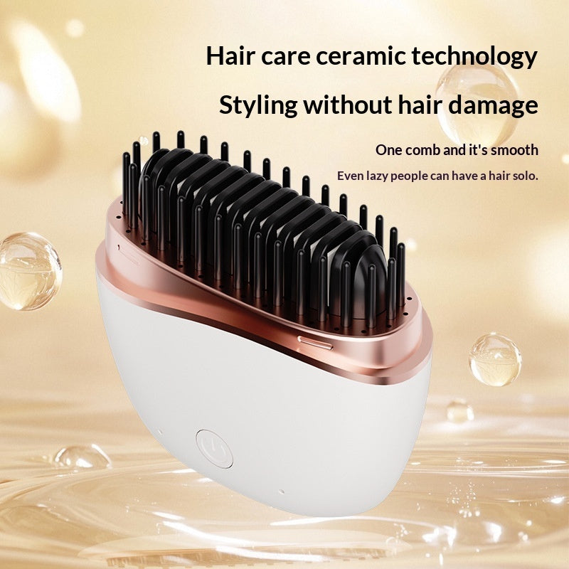 "Kabelloser Mini-Haarglätter: Perfektes Styling für unterwegs, schnelles Aufheizen, 2 Temperaturstufen, robust und kompakt"